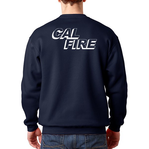 CAL FIRE Sweatshirt Crewneck Pullover with CAL FIRE Logo - Image 2
