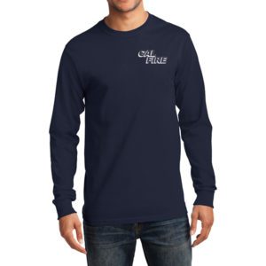 CAL FIRE Long Sleeve Essential Tee with CAL FIRE Logo
