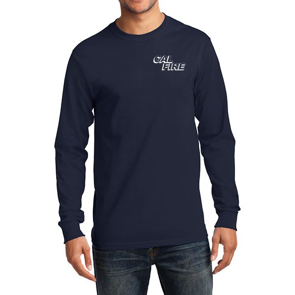 CAL FIRE Long Sleeve Essential Tee with CAL FIRE Logo