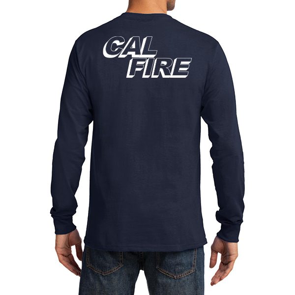 CAL FIRE Long Sleeve Essential Tee with CAL FIRE Logo - Image 2