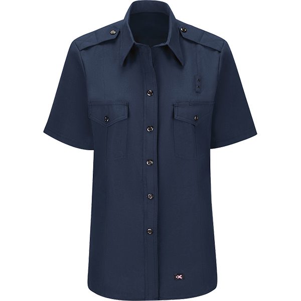 Workrite Women's Short Sleeve Classic Fire Chief Shirt