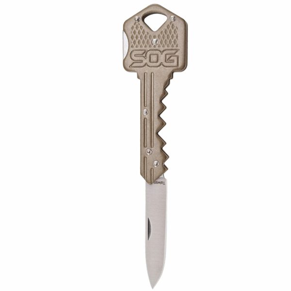 SOG Key Knife - Brass