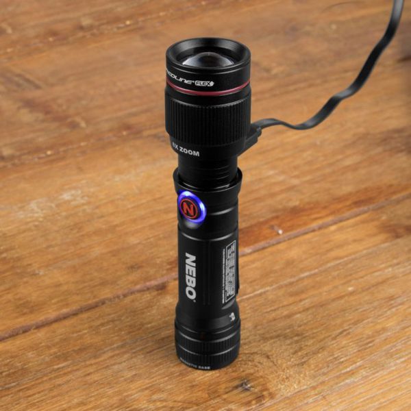 NEBO REDLINE FLEX Rechargeable Tactical Flashlight with Flex-Power - Image 5