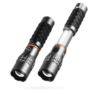NEBO SLYDE KING Rechargeable 2000 Lumen Flashlight & 500 Lumen Light