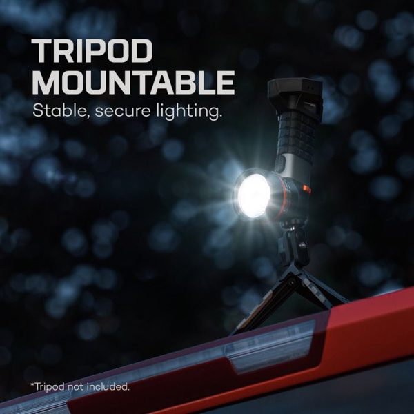 NEBO LUXTREME SL25R Rechargeable 1/4 Mile Spotlight w/ Integrated COB - Image 6