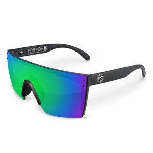 Heat Wave Visual Lazer Face Sunglasses: Piff Z.87 Polarized Lens