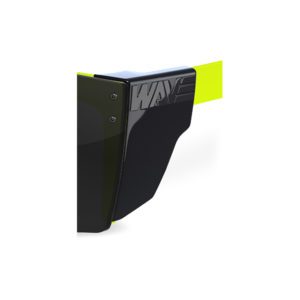 Heat Wave Visual Lazer Face Z87+ Side Shields: Black