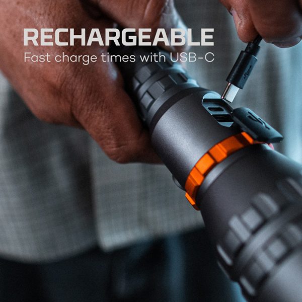 NEBO DAVINCI 8000 8,000 Lumen LED Rechargeable Flashlight & Power Bank - Image 6