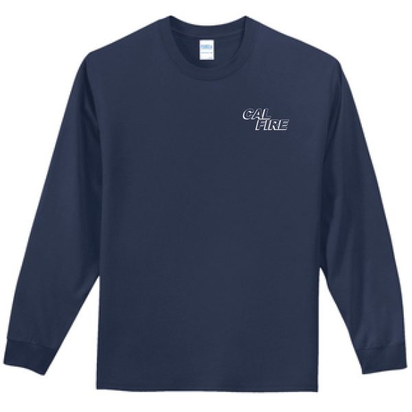 Long Sleeve Essential Tee with CAL FIRE Sleeve Logo