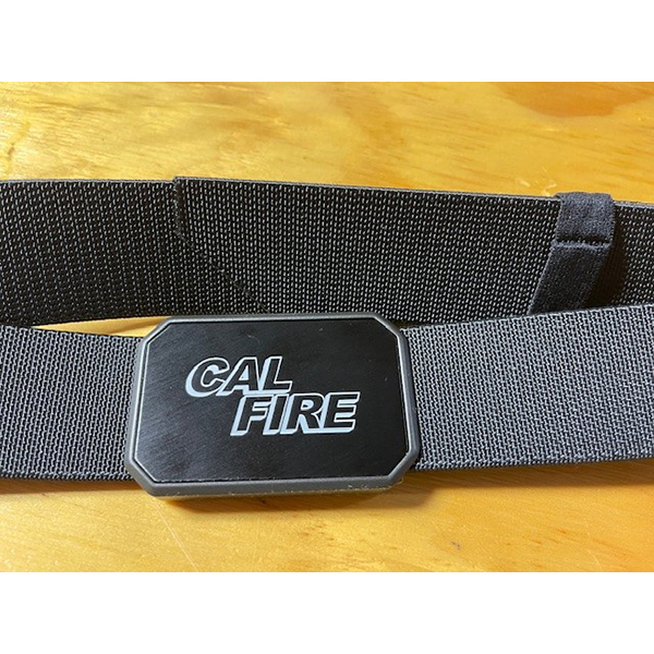 CAL FIRE Magnetic Belt Buckle with Black Stretch Belt One Size - Image 3