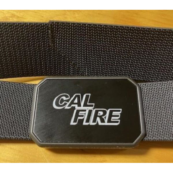 CAL FIRE Magnetic Belt Buckle with Black Stretch Belt One Size - Image 2