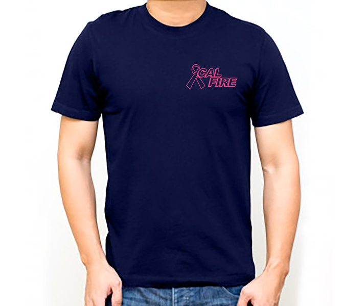 CAL FIRE Cares Enough to Wear Pink 2025 C-130H Shirt - Image 2