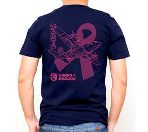 CAL FIRE Cares Enough to Wear Pink 2025 C-130H Shirt