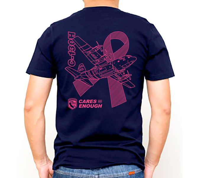 CAL FIRE Cares Enough to Wear Pink 2025 C-130H Shirt