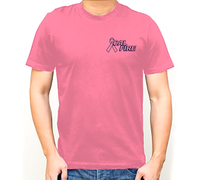 CAL FIRE Cares Enough to Wear Pink 2025 C-130H Shirt - Image 5